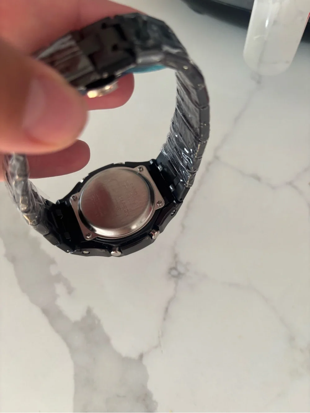 G-Shock Black Metal Stainless Steel Watch